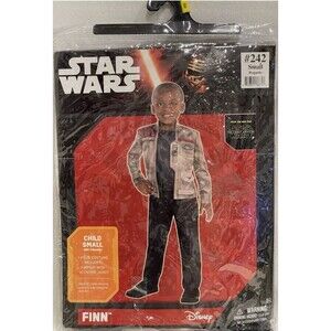 Disney Star Wars Costume Finn The Force Awakens Kids Small Size 4-6 NEW #242
